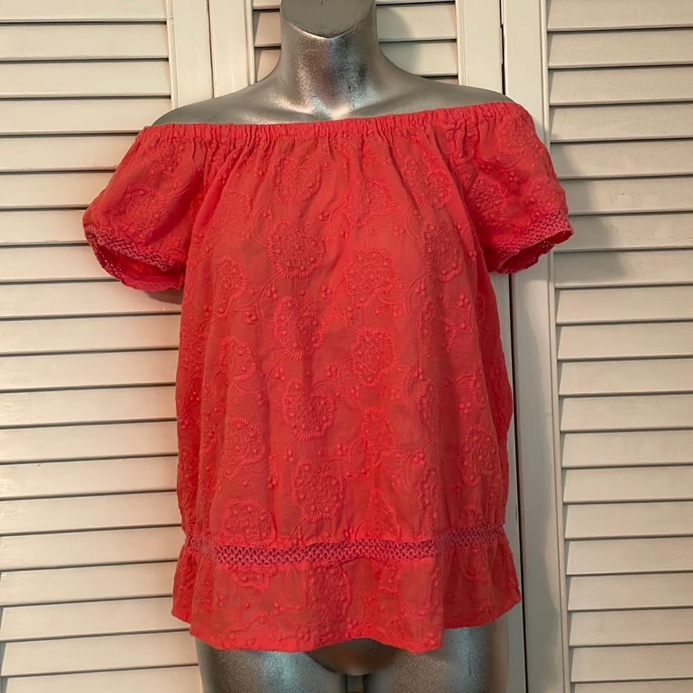 Lucky Brand off the shoulder top